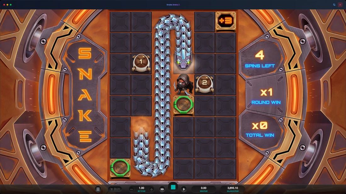 Snake Arena 2 Arena Spins